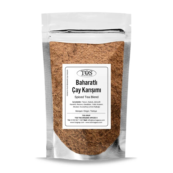Homa'nın Kum Baharatlı Çay Karışımı 500 gr Homa's Qom Spiced Tea Blend