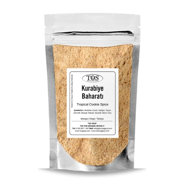 Moana’nın Nauru Tropikal Kurabiye Baharatı 500 gr Moana’s Nauruan Tropical Cookie Spice