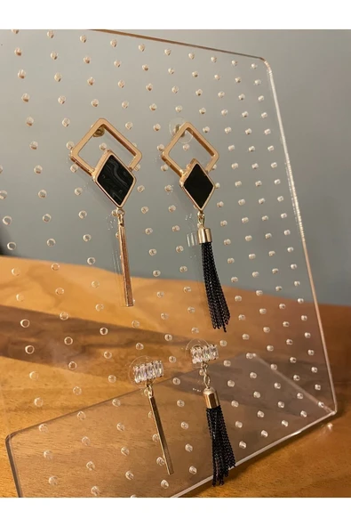 Pleksi Küpe & Takı Standı - 4