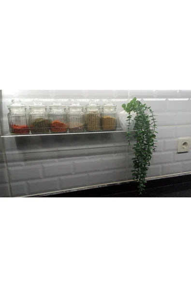 Pleksi Raf 1adet 60cm 1 Adet 40cm 1 Adet 20cm - Resim 7