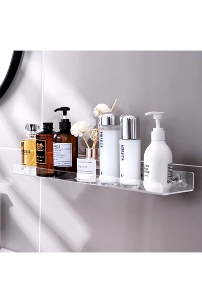 Pleksi Akrilik Banyo Raf --vida Dübel Seti-- - Resim 4