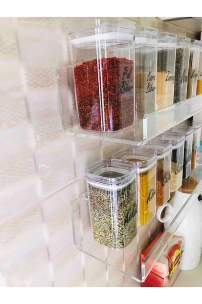 Pleksi Duvar Rafı Kitaplık Ve Banyo Düzenleme Rafı 80 Cm X 10 Cm ( 3 Mm Pleksiden Üretilmektedir) - Resim 6