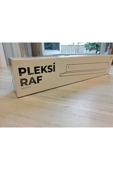 Pleksi Raf 60cm (3 Lü Set) (4mm Pleksiden Üretilir) - 2