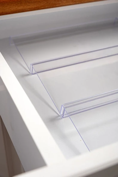 2 Adet Pleksi Şeffaf Stand Baharatlık Standı Çekmece Içi Düzenleyici - Resim 2