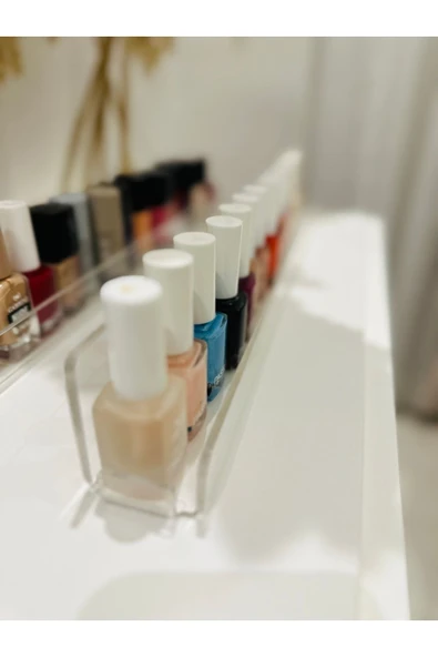 38 Cm Oje Rafı (yanları Kapalı) - Resim 2