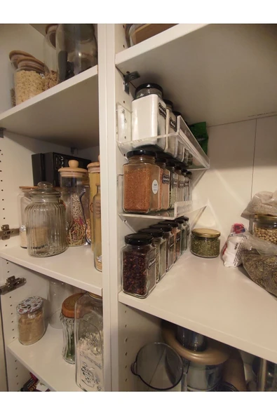 Pleksi Raf 2 Adet 30 2 Adet 20 1 Adet 10cm - Resim 5