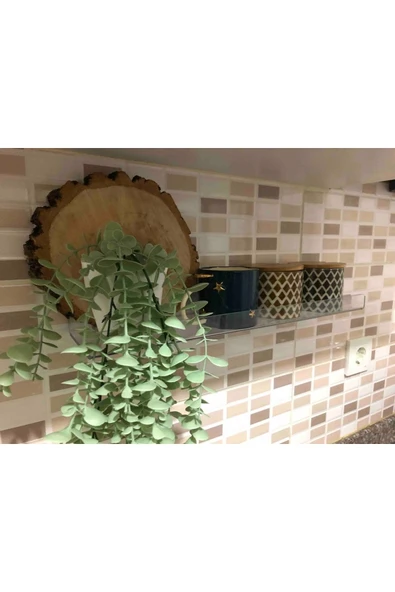 30cm X 10cm Pleksi Raf (2'Lİ SET) - Resim 4