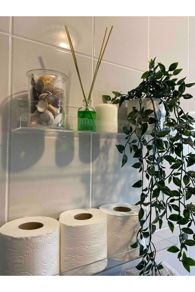 Pleksi Raf 1adet 60cm 1 Adet 40cm 1 Adet 20cm - Resim 3