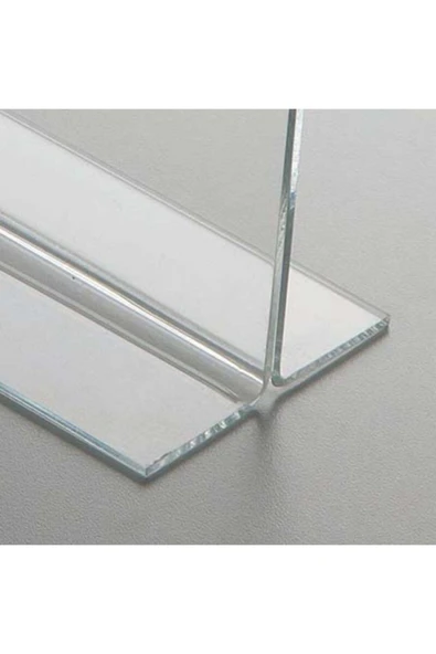 T Tipi Pleksi Föylük/etiketlik Dikey A5 (15x21cm) - Resim 4