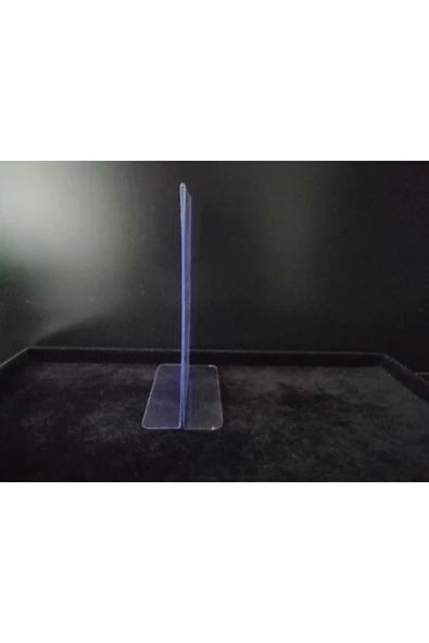 5 Adet Pvc Broşürlük Menülük Etiketlik 10x15 Cm Tutucu Dik Çift Yön A6 Masaüstü Föylük - Resim 7