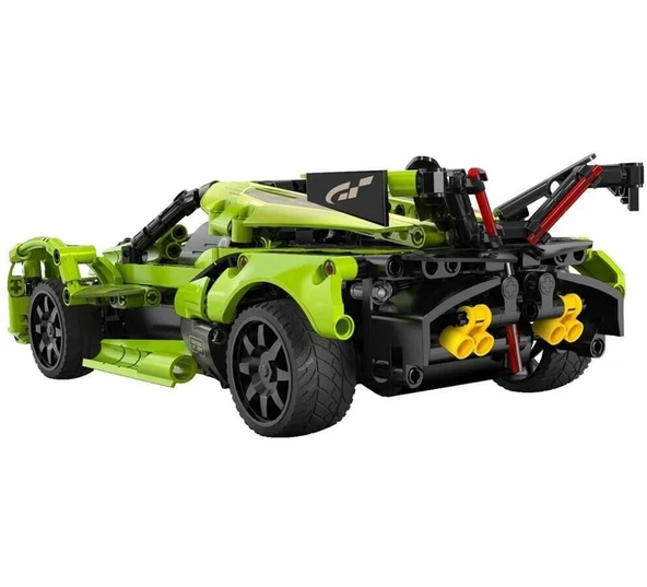 CaDA Blade Uzaktan Kumandalı Spor Araba Yapı Blokları Oyuncak Seti C51306W - 4