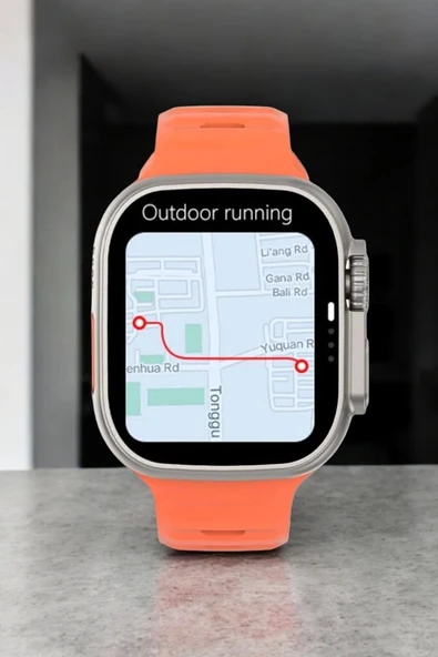 Akıllı Saat GPS, Sağlık Ve Uyku Takibi Arama Cevaplayan Bluetooth Bağlantılı - Resim 4