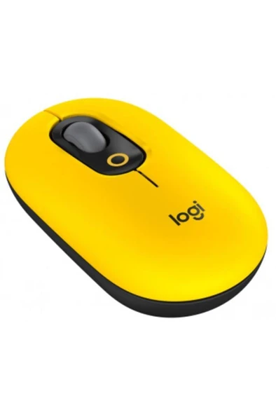 Logitech POP Emoji 910-006546 Sarı Sessiz Optik Kablosuz Mouse - Teşhir - 2