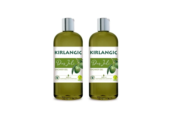 KIRLANGIÇ 400 ML ZEYTİNYAĞLI DUŞ JELİ * 2 ADET