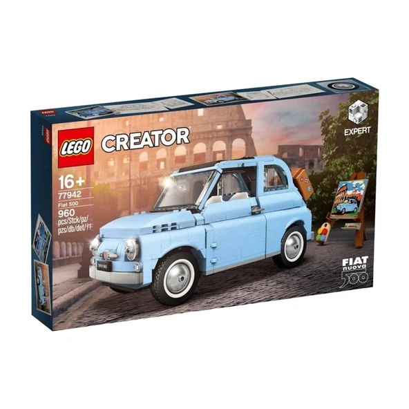 LEGO 77942 Creator Expert Fiat 500 Light Blue Limited Edition