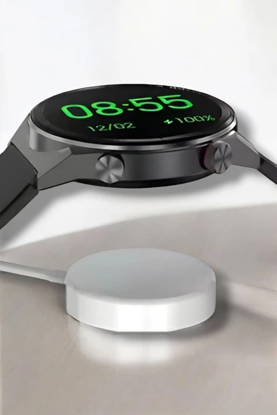 Akıllı Saat Arama Cevaplayan Titreşim Özelliğiyle Bildirim Görebilen - Resim 3