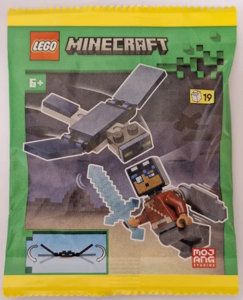 LEGO Minecraft 662501 Hero with Elytra and Phantom