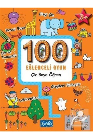 100 Eğlenceli Oyun / Çiz Boya Öğren ürün görseli 1