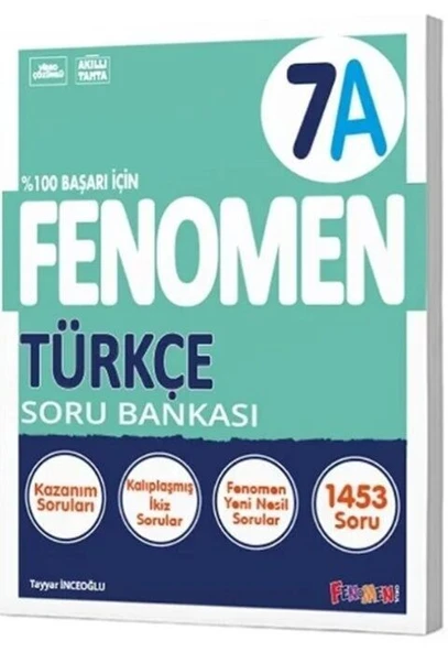 Fenomen Okul Yayınları 7. Sınıf Türkçe Fenomen A Soru Bankası