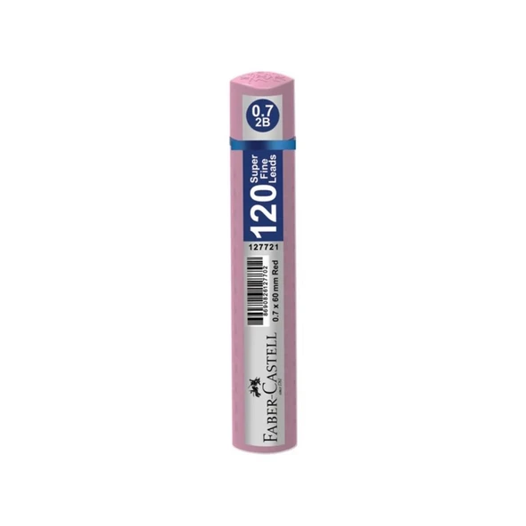 Faber-Castell Grip Min 0.7 mm 120'li Tüp Gül