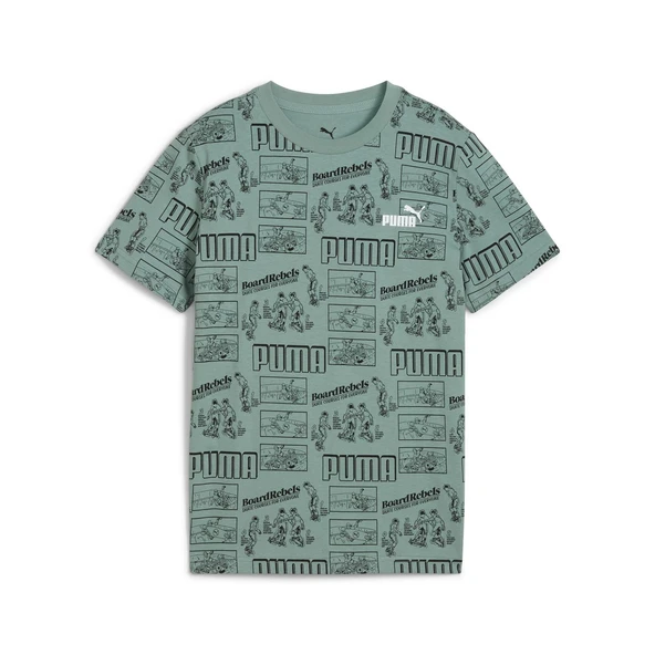 Puma 68514630 Mid90S Aop Tee Çocuk Spor Tişört