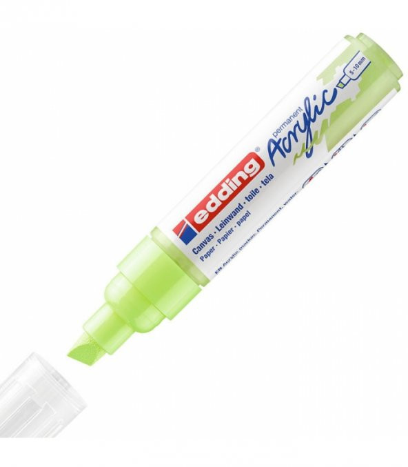 Edding Markör Akrilik Kalın Uçlu Pastel Yeşil 917-5-LI-PKT