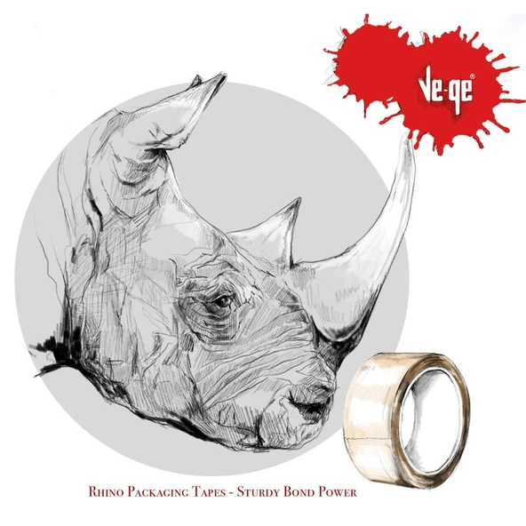 Vege Koli Bantı Gergedan 45X40 Şeffaf - 2