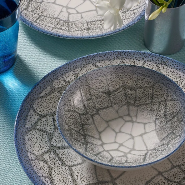 GÜRAL PORSELEN Camelia 6 Kişilik 24 Parça Yemek Takımı 13261 - Resim 3