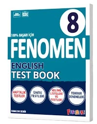 Fenomen Okul Yayınları 8. Sınıf English Test Book