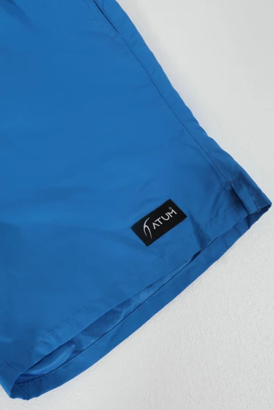 Erkek Cepli Fileli Suda Desen Çıkan Deniz Şortu - Resim 3