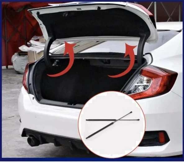Honda Civic Fc5 Bagaj Amortisörü KİTİ- SET  2016-2021 - 2