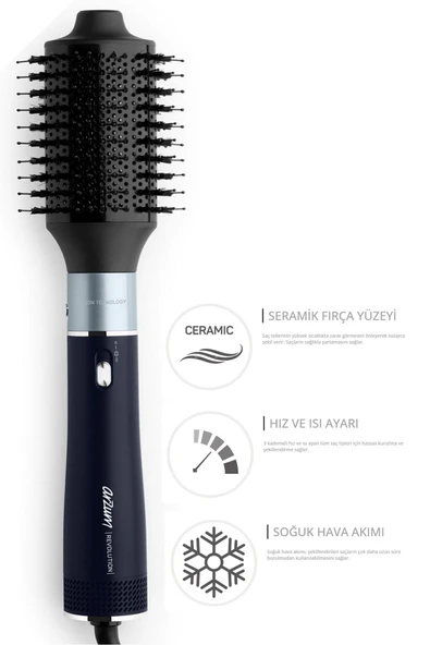Arzum Revolution AR5162 Saç Şekillendirme Seti - 3
