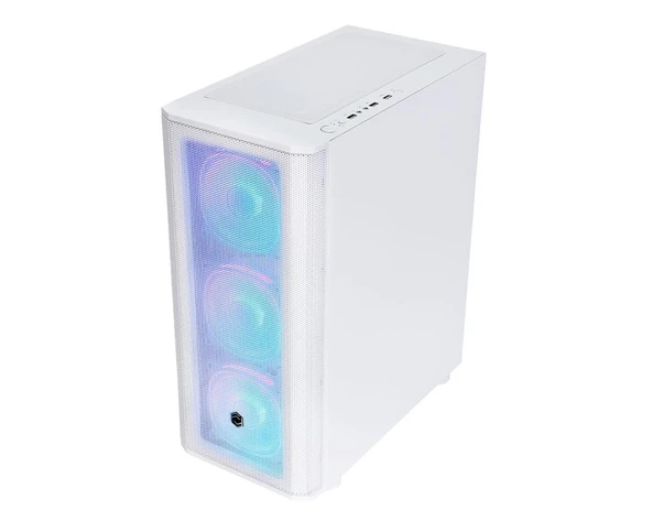 FRISBY 650 W OYUNCU KASA CM-106 80+ BEYAZ DOUBLE ARGB - 4