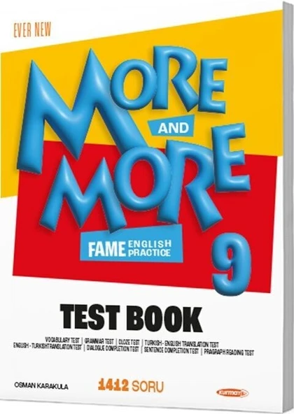 Kurmay ELT 9. Sınıf More More English Santra Test Book