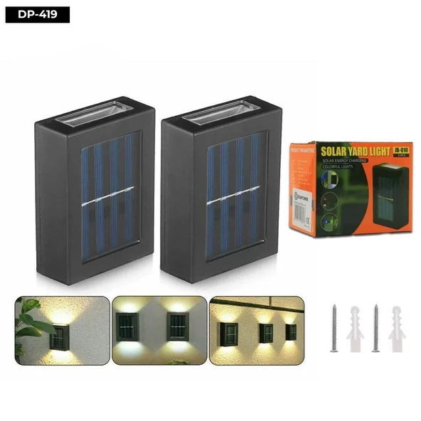 Sensörlü Tekli Solar Lamba - 2