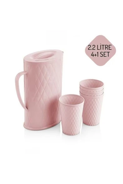 4+1 Sürahi Ve Bardak Su Seti 2.2 Lt - 2
