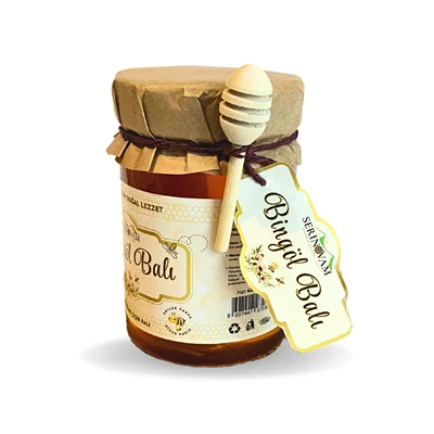Serinovam Bingöl Balı 425 gr (DOĞAL,HAKİKİ) Cam Kavanoz Üretici Sertifikalı - 2