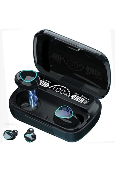 Bahzer ticaret M10 Earbuds Kulak Içi Tws Bluetooth Kulaklık Led Göstergeli - 2