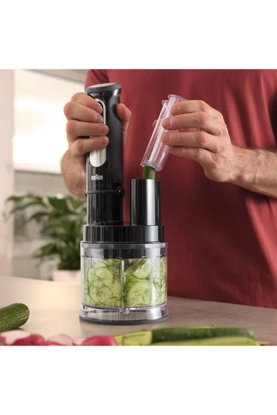 Braun Multiquick Serisi 5 Pro MQ55755MBK El Blender Seti - Siyah - 4