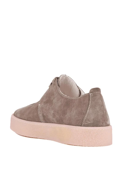 Shoetyle - Gri Hakiki Süet Bağcıklı Erkek Günlük Ayakkabı 666-21 - 5