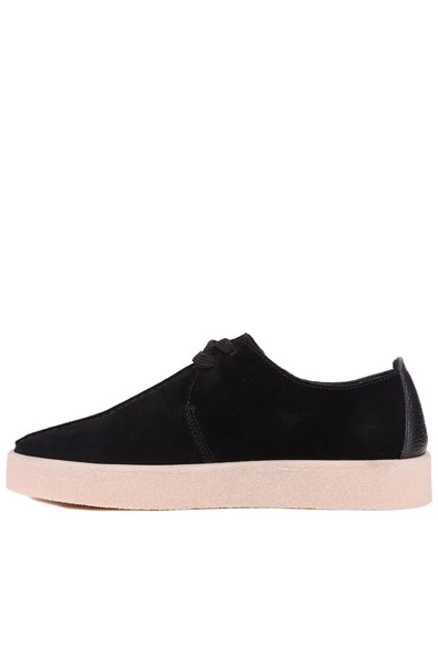 Shoetyle - Siyah Hakiki Süet Bağcıklı Erkek Günlük Ayakkabı 666-21 - Resim 4