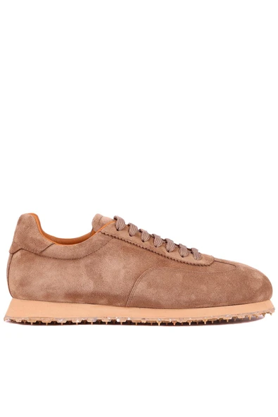 Shoetyle - Taba Hakiki Süet Bağcıklı Erkek Günlük Ayakkabı 666-109