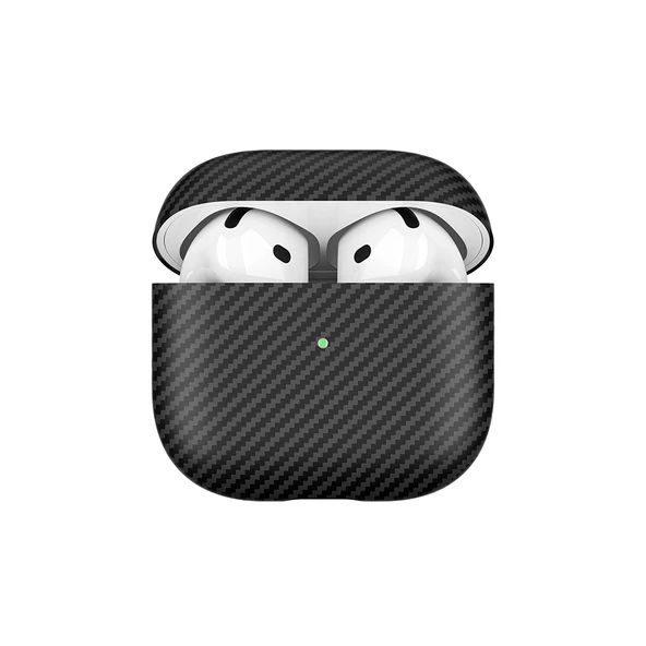 Apple Airpods 4 Zore Airbag 43 600D Karbon Fiber Kulaklık Kılıfı - 11