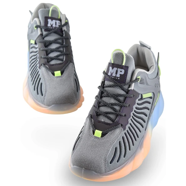 Tam Ortopedik Taban Günlük Erkek Spor Ayakkabı Geniş Taban ULTRA Comfort Mp 1229 - 2