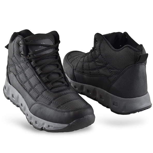 2602 Ortopedik Bağlı Outdoor  Erkek  Bot Ayakkabı Günlük Erkek Kışlık Bot - 6