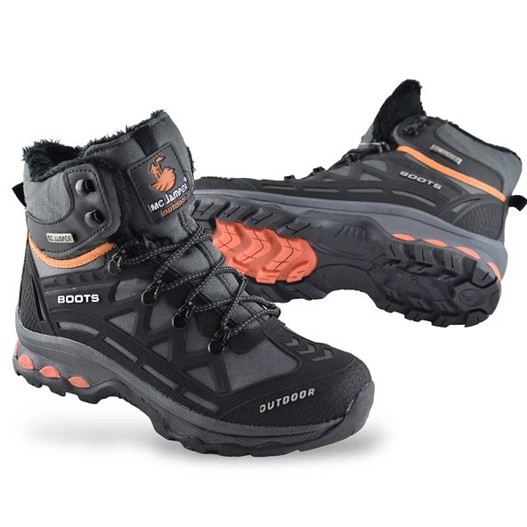 2016 Ortopedik Bağlı Fermuarlı Outdoor  Erkek  Bot Ayakkabı Günlük Erkek Bot Jamper - 8