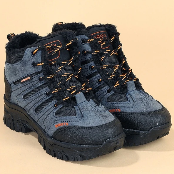 23 Outdoor Çocuk Bot Ayakkabı İçi Kürklü (26-35) - 10