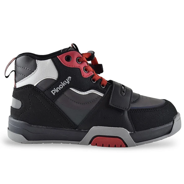 İstanbul Ortopedik Bağcıklı Cırtlı Unisex Çocuk Bot Ayakkabı Kışlık Çocuk Bot - 3