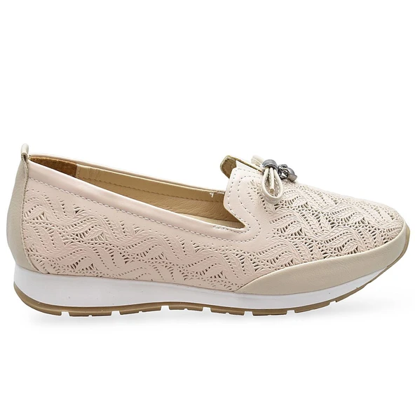 230E Rahat Ortopedik Taban Günlük Kadın Ayakkabı Babet Kadın Yazlık Ayakkabı - 6