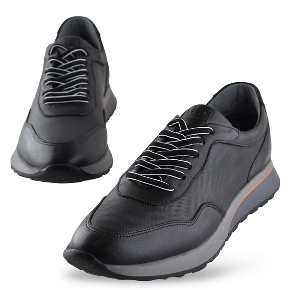 1216-2 Tam Ortopedik Taban Hakiki Gerçek Deri Erkek Ayakkabı Günlük Erkek Deri Ayakkabı - 5